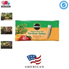 Essential 12-Pack Fertilizer Spikes for Vibrant Fruit and Citrus Trees