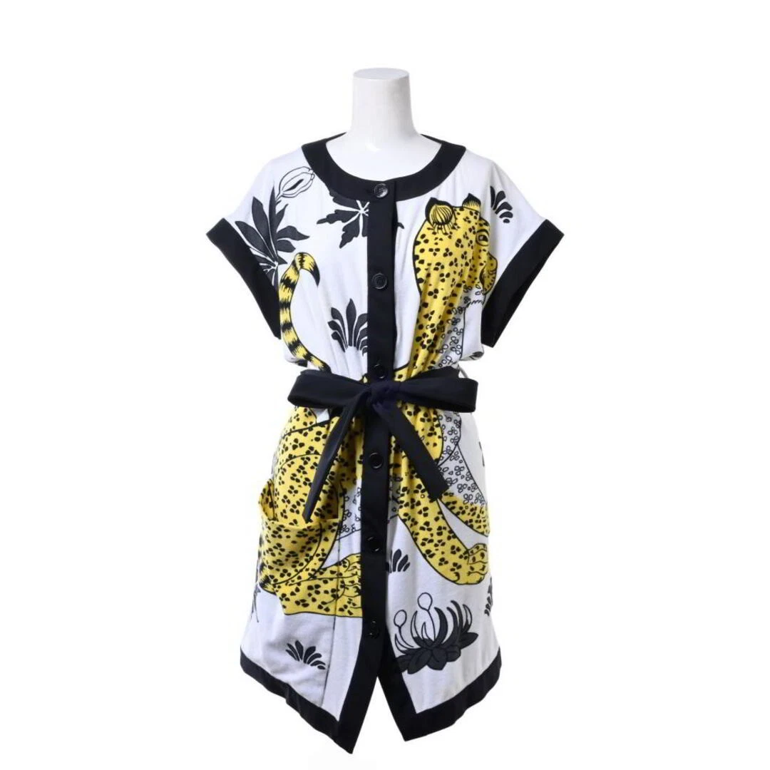 HERMÈS Abito pile stampa Hermes