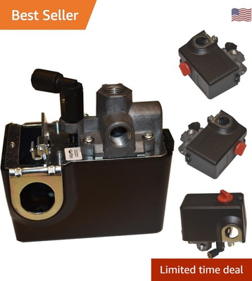 #ad Compact Pressure Switch for 11 11 120 155 PSI Quick Disconnect Fitting $40.76