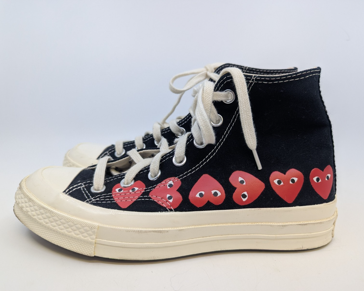 Converse Chuck Taylor X Comme des Garcons PLAY “Multi-Heart” COMME des GARÇONS PLAY: Off-White Converse Edition Chuck 70  main image 3