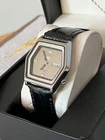 Seiko 5 6309 7330 Grey Hex Dial Day Date Automatic Vintage Rare 1985 Watch
