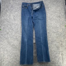 VTG Levis 517 Jeans Men 33x34 Blue Orange Tab Bootcut Cowboy USA 20517 fit 30x34