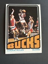 1972-73 Topps Basketball #145 Lucius Allen EX+ Milwaukee Bucks UCLA Set Break