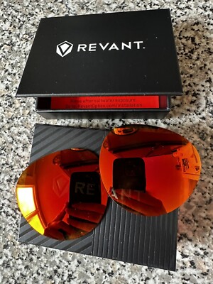 Ray-Ban RB4305 Replacement lenses Polarized Dark Red Orange Reflective 53mm