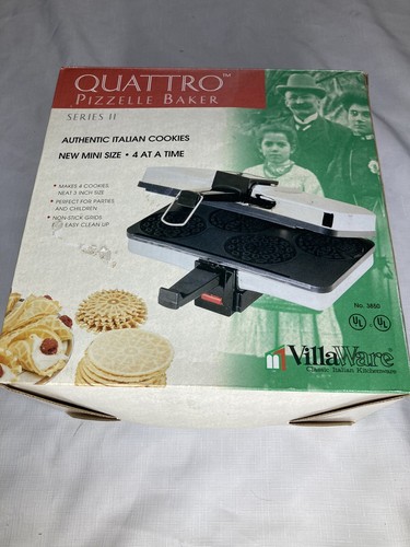 quattro pizzelle maker