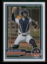 2023 Panini USA Baseball Stars & Stripes #19 Macon Winslow