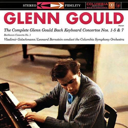 GLENN GOULD Piano BACH 2 & 3 Part Inventions CBS 61601 NM GLENN GOULD Piano BACH 2 & 3 Part Inventions CBS 61601 NM