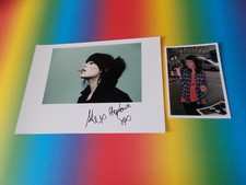 Alex Hepburn sexy Sängerin signed signiert Autogramm auf 20x28 Foto in person