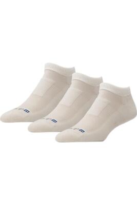 Drymax Women's 3-Pair Pack Walking Mini Crew White