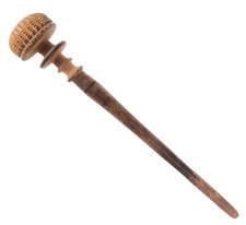 Molinillo Mexican Hot Chocolate Wood Whisk Hand Carved Folk Art Whisk Frother