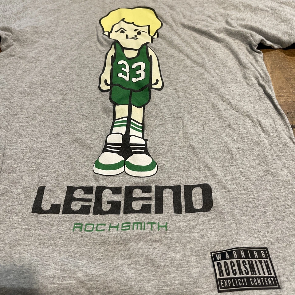 Rocksmith Legend Celtics  Gray & Green Men Small T Shirt - Image 2 of 4