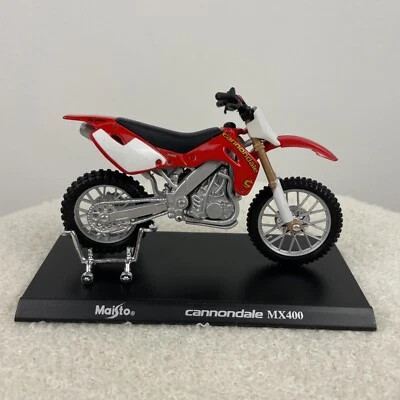 MAISTO 1:18 Cannondale MX400 - Moto Cross Motorcycle Motorbike Collectible Model - Bild 1 von 4