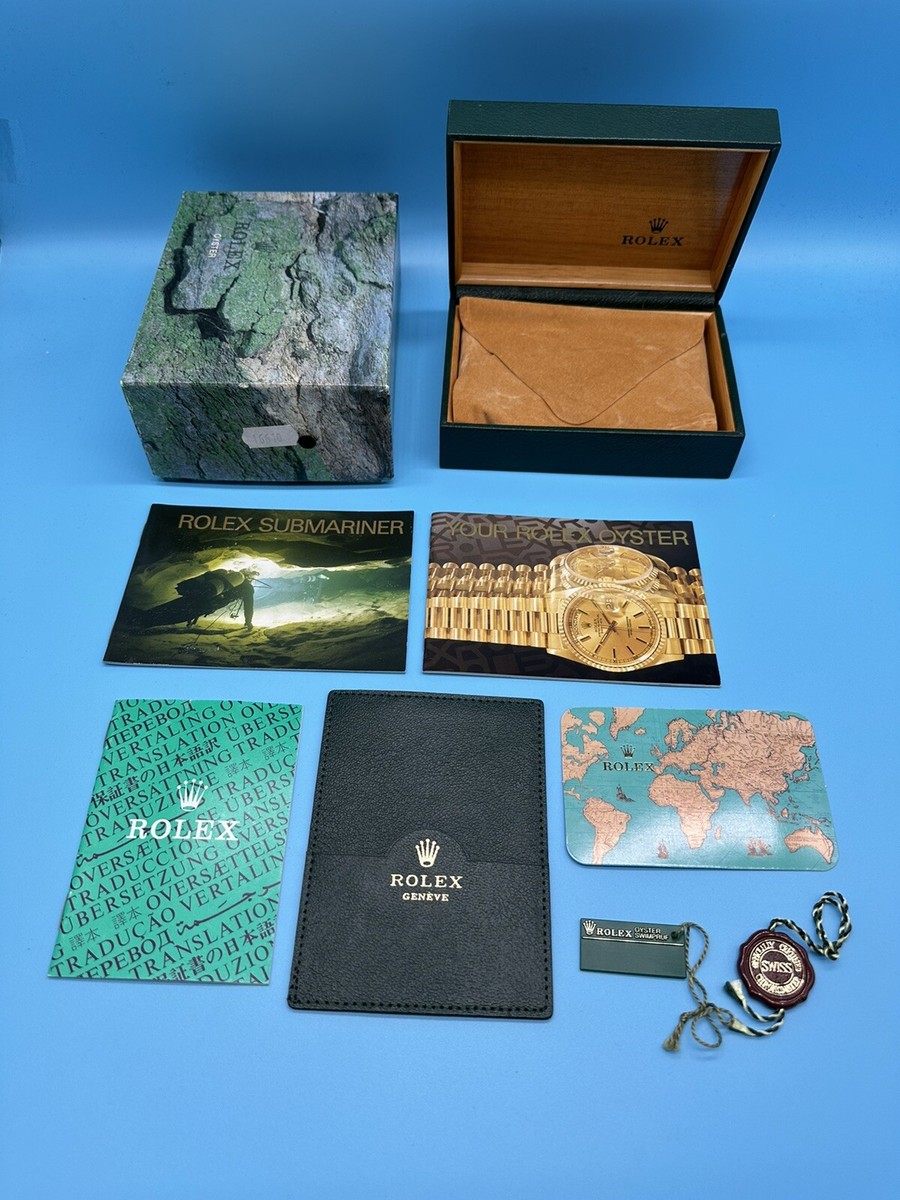 ROLEX ボックス　箱 ROLEX LARGE BEAUTIFUL GREEN COLLECTORS WATCH BOX - BOX ONLY