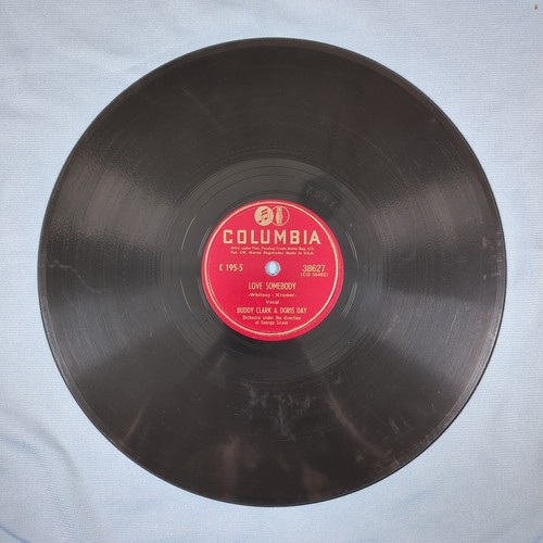 Buddy Clark Encores 78 RPM 1949 Columbia CL 195 1 MISSING RECORD Collectible - Picture 12 of 19