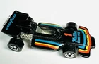 Hot Wheels Blackwall 1985 Malibu Grand Prix Jet Black Made In Malaysia