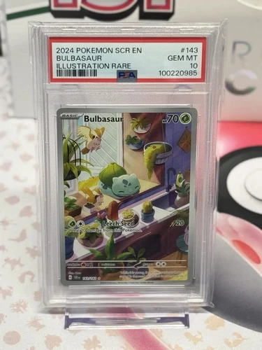 Bulbasaur 143/142 Stellar Crown PSA 10 GEM MINT Pokemon Card