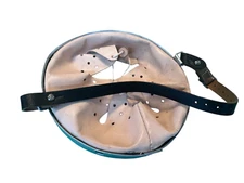 German WWII Helmet Liner M31 with Chin Strap -M35 M40 M42 Dated 1943 Size 66/59