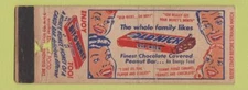 Matchbook Cover - Old Nick Candy Bar WORN