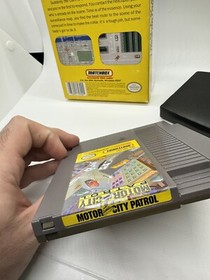 Matchbox: Motor City Patrol Nintendo NES Complete CIB Rare!!!