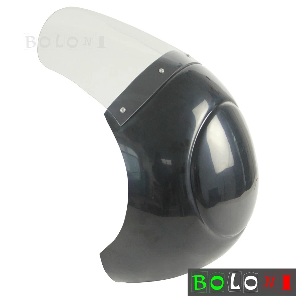 Motorcycle Headlight Fairing Windshield For Harley Sportster Bobber Cafe Racer  — 第 2/4 张图片