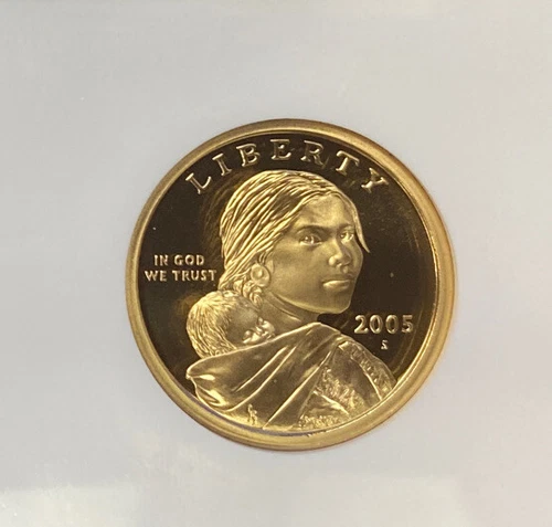 2005 S $1 Sacagawea Dollar NGC PF69 Ultra Cameo