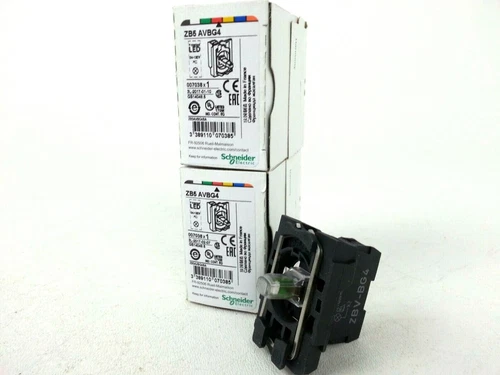 ZB5 AVBG4 Schneider Electric Red Light Block (LOT OF 2) *NEXT DAY OPTION*
