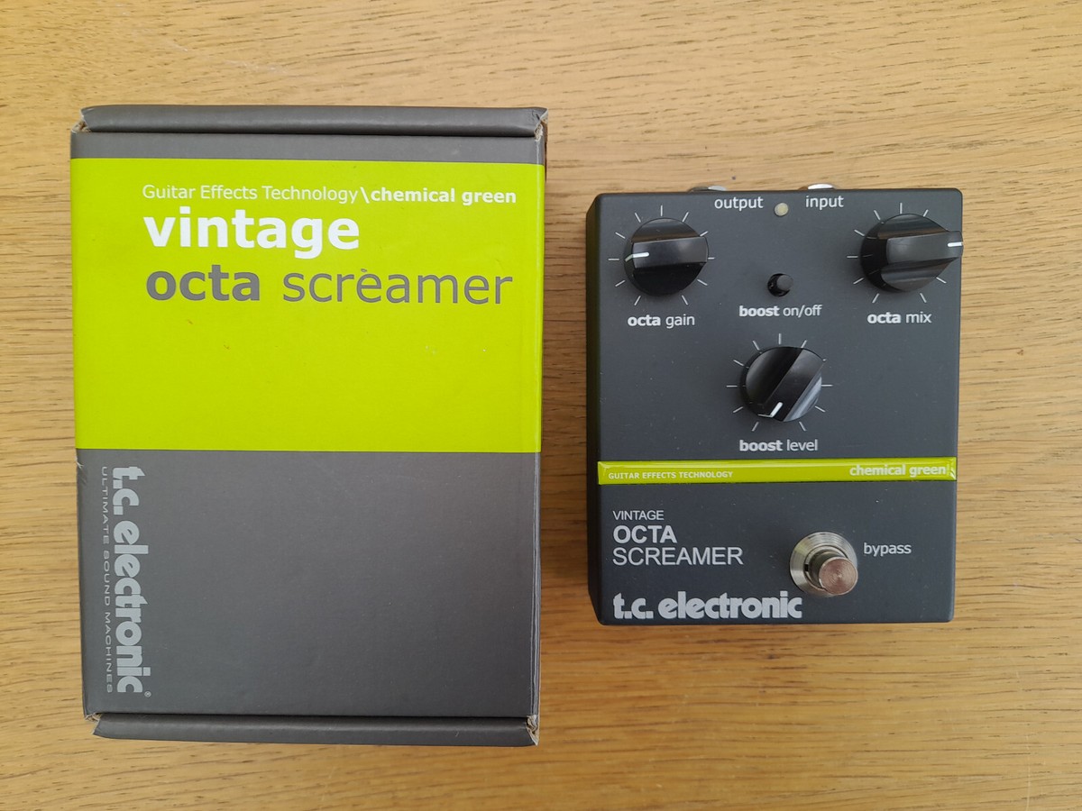 ギター t.c. electronic Vintage Octascreamer TC Electronic Vintage Octascreamer guitar pedal fuzz octave