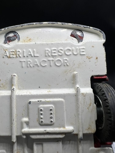 Excellent Vintage Corgi Major Aerial Rescue FIRE TRUCK American LaFrance # 1143 - Picture 12 of 12
