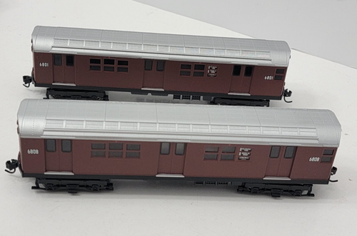 HO Proto 1000 New York City Transit R17 U-Bahn Red Bird 4 Wagen Set - Bild 14 von 21