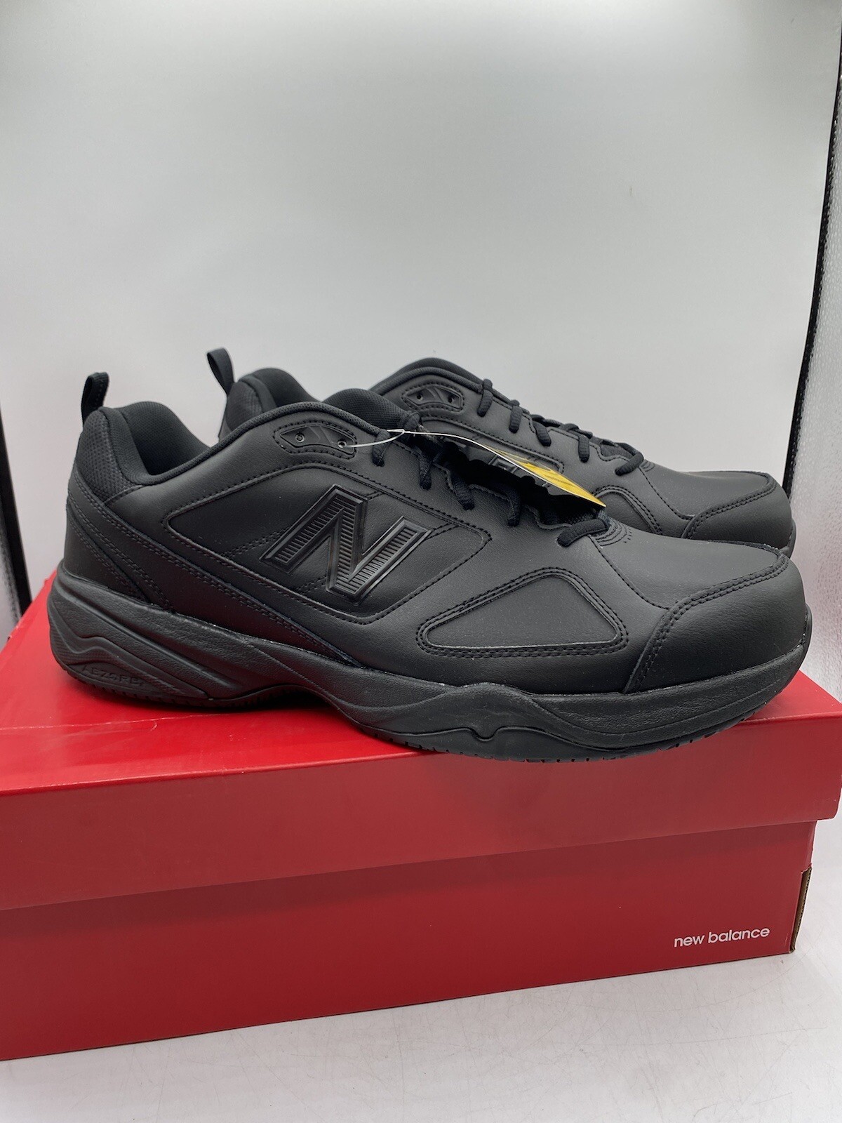 New Balance Men's Slip Resistant 626V2 Industrial Shoe Black Size