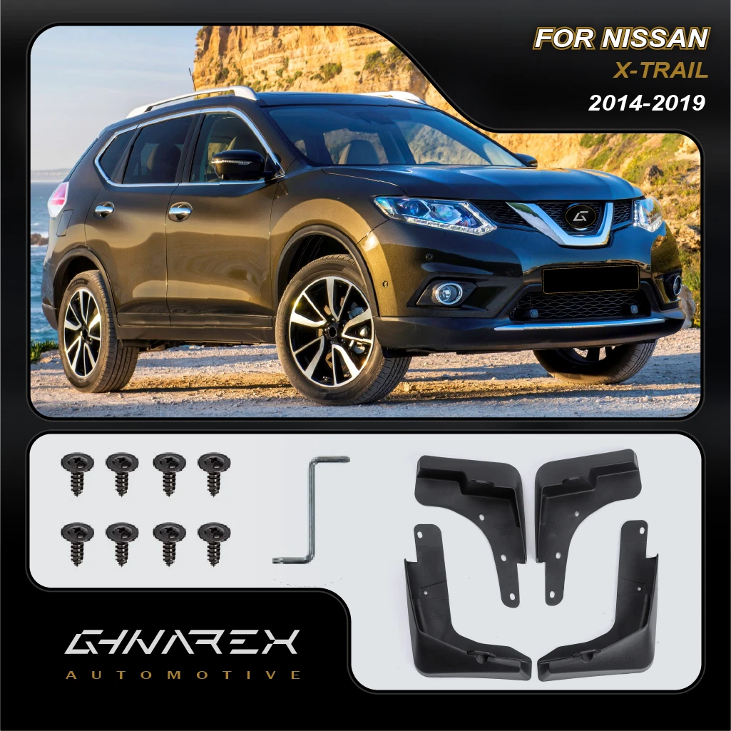 Nissan x trail mud flaps online