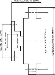 DAYCO FAN CLUTCH CCW for FORD F150 01/1989-01/90 4.9L V8 16V OHV EFI 302 WINDSOR - Bild 3 von 3
