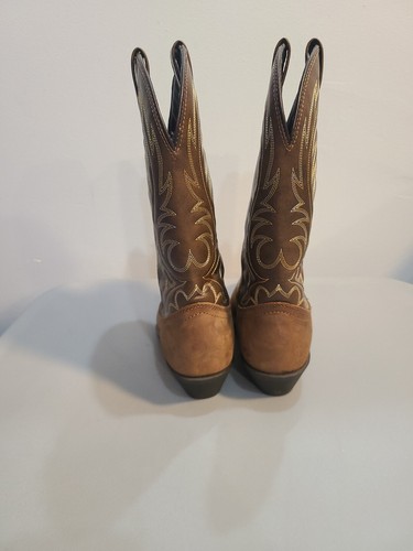 Laredo Mens 7 W Boot Paris Western Boots Brown 4242 - Picture 3 of 6