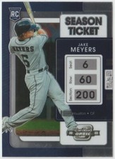2022 Panini Chronicles Contenders Optic #9 Jake Meyers RC - Houston Astros