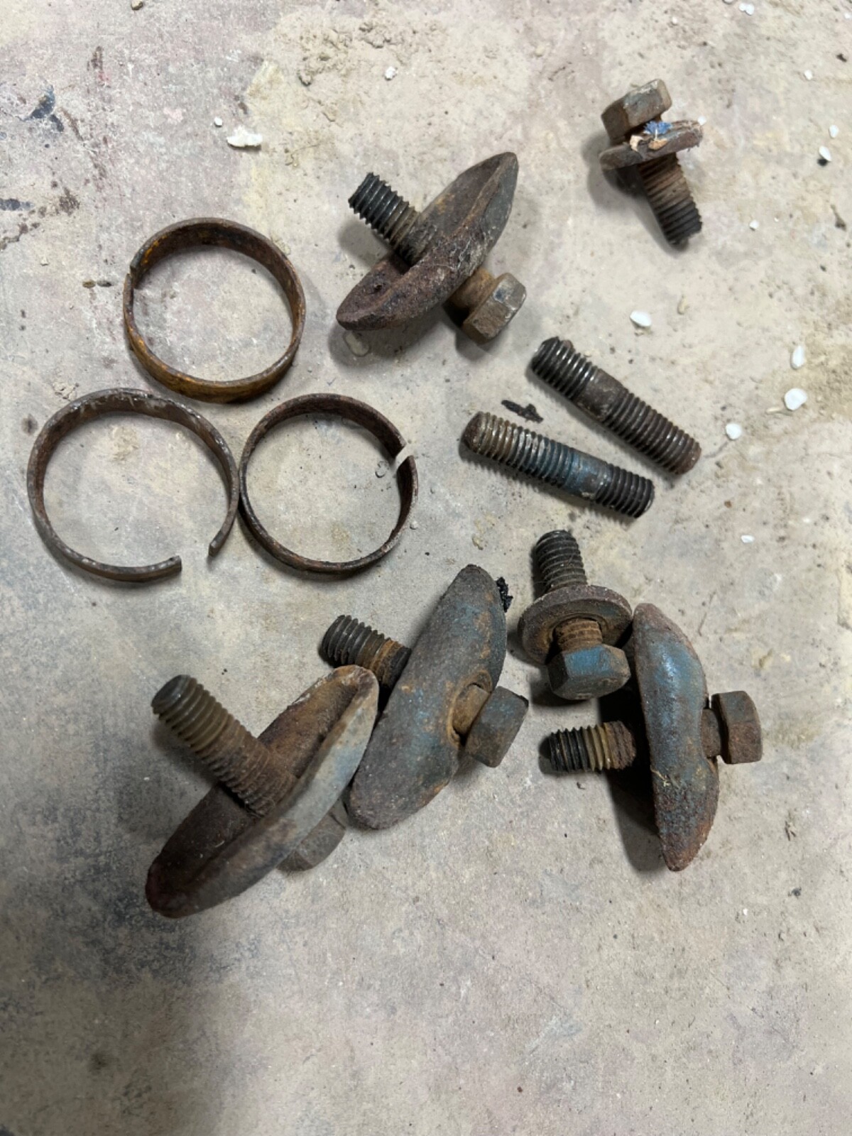 35 36 37 38 39 40 chevy Intake Exhaust Manifold Bolts Washers 216 hardware eBay