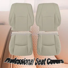 Fits 2004-2009 Lexus R330 RX350 Front Left / Right Bottom / Top Seat Cover Tan