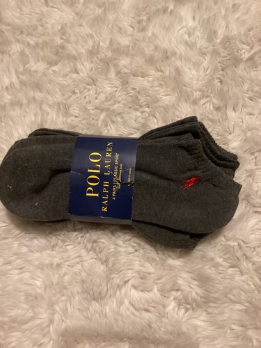 Polo Ralph Lauren Classic Sport 6 Pair Quarter Cut / no show Socks - Picture 42 of 55