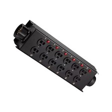 19 Pin Socapex To 12x Edison Power Distro Box for Stage DJ Lighting Distributil5