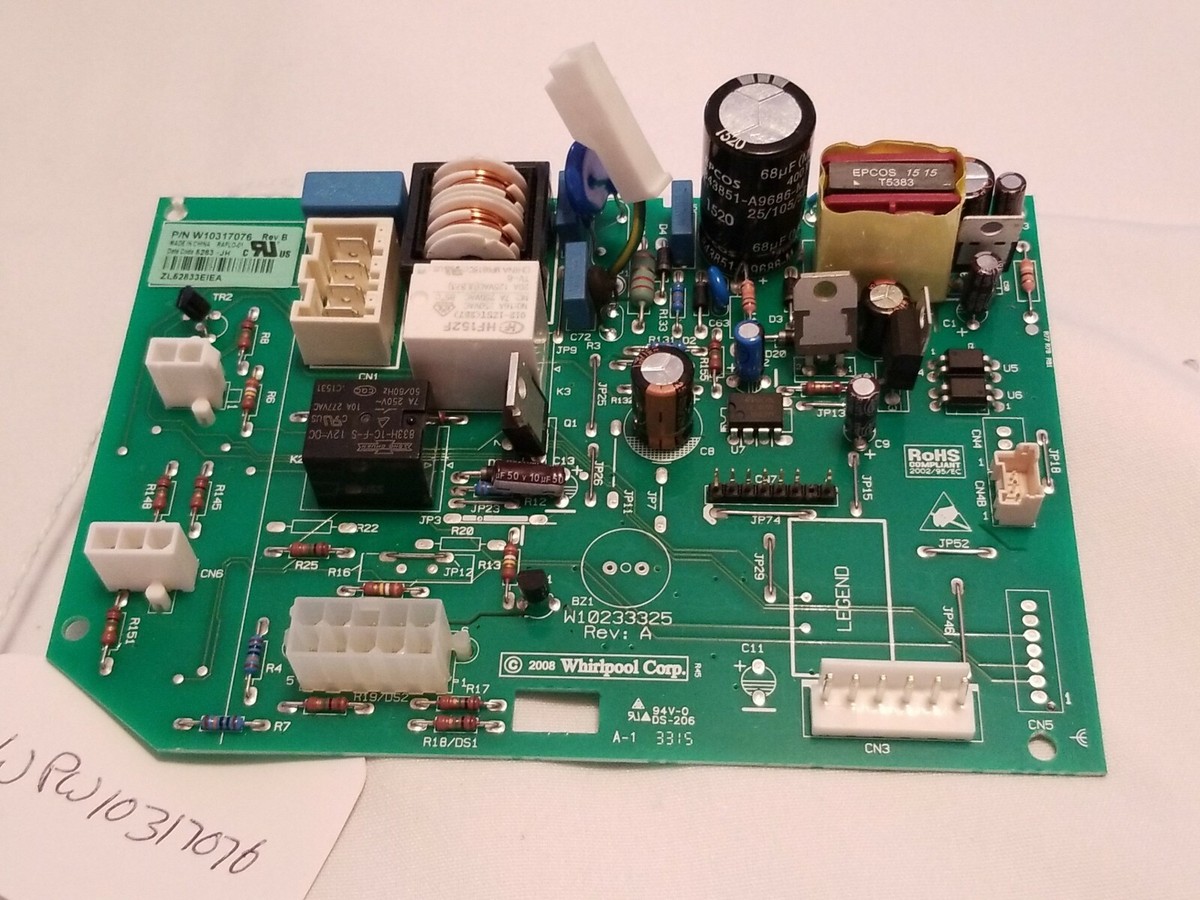 Scheda Elettronica Frigorifero Originale 481221778217 Modulo Main Sbs Whirlpool - Foto 12