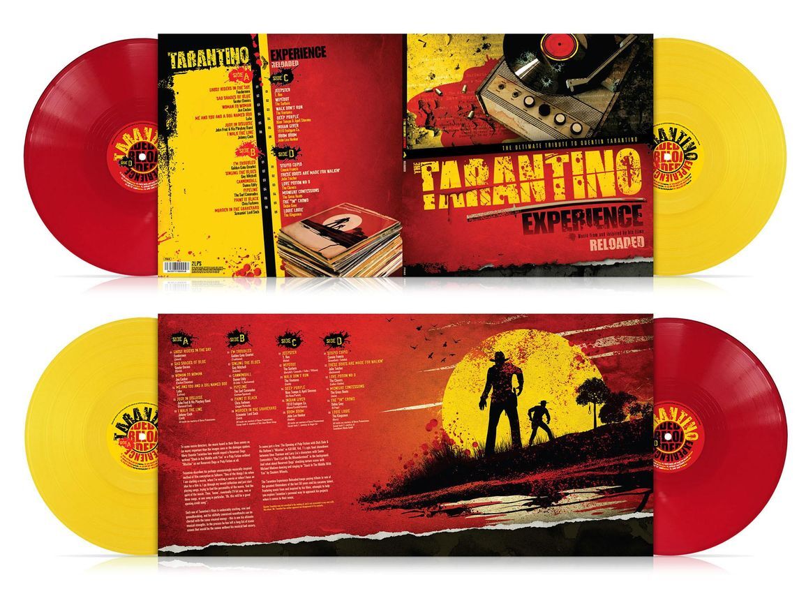 Compilation - The Tarantino Experience Reloaded (yellow And Red Vinyl) - 2 Vi...