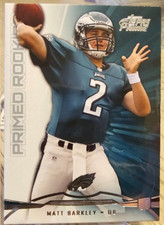 2013 Topps Prime Matt Barkley RC #PR-MB Philadelphia Eagles