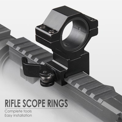 1 Zoll 30mm Ring Scope Mount Base Hohes Profil für 20mm Picatinny / Weaver Rail