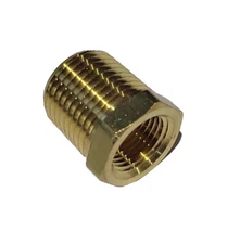 Brass Reducer 3/8 NPT x 1/4 NPT Reducing Bushing USA