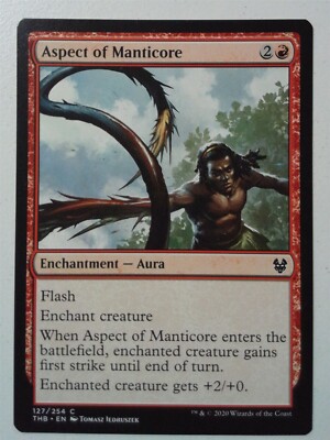 Aspect of Manticore *PLAYSET* Magic MtG x4 Theros Beyond Death