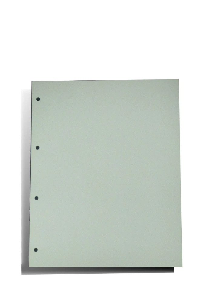 10 WHITE CARD DIVIDERS FOR COSMIC / MULTI MASTER / PRESTIGE ALBUM / BINDER