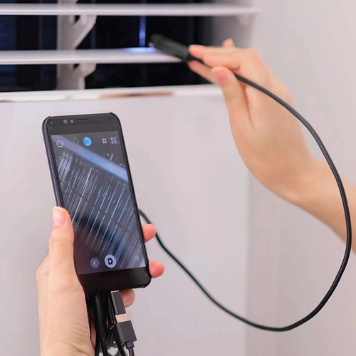 Waterproof Endoscope Snake Inspection Camera 1.5M 3 in 1 For Android Windows PC - 第 13/13 張圖片