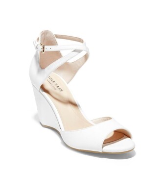 Cole Haan Women's Sadie Grand Open Toe Wedge Sandals Size