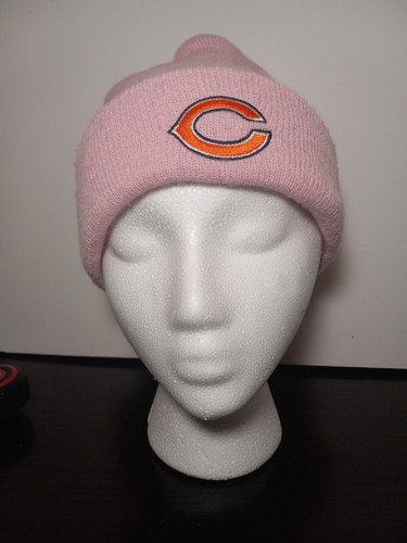 NFL CHICAGO OSOS Rosa GORRO SOMBRERO DE INVIERNO GORRA Bordado Logotipo Manguito Elástico Tejido - Imagen 4 de 16