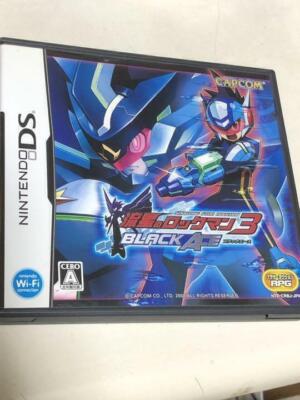 Mega Man Star Force 3 Black Ace Nintendo DS Ryusei no Rockman Action RPG Spiel