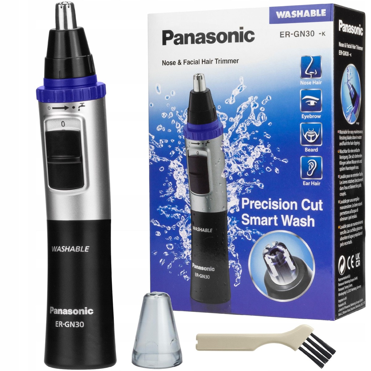 PANASONIC Nose and Ear Trimmer ER-GN30-K503 5025232578429 UK